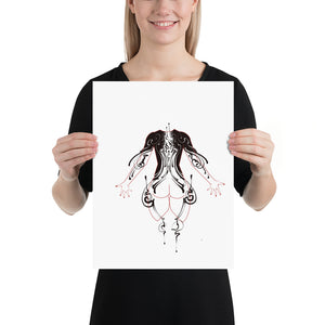 ANGELO MACHINE-BLACK CLOUD-ARCHIVAL PRINT