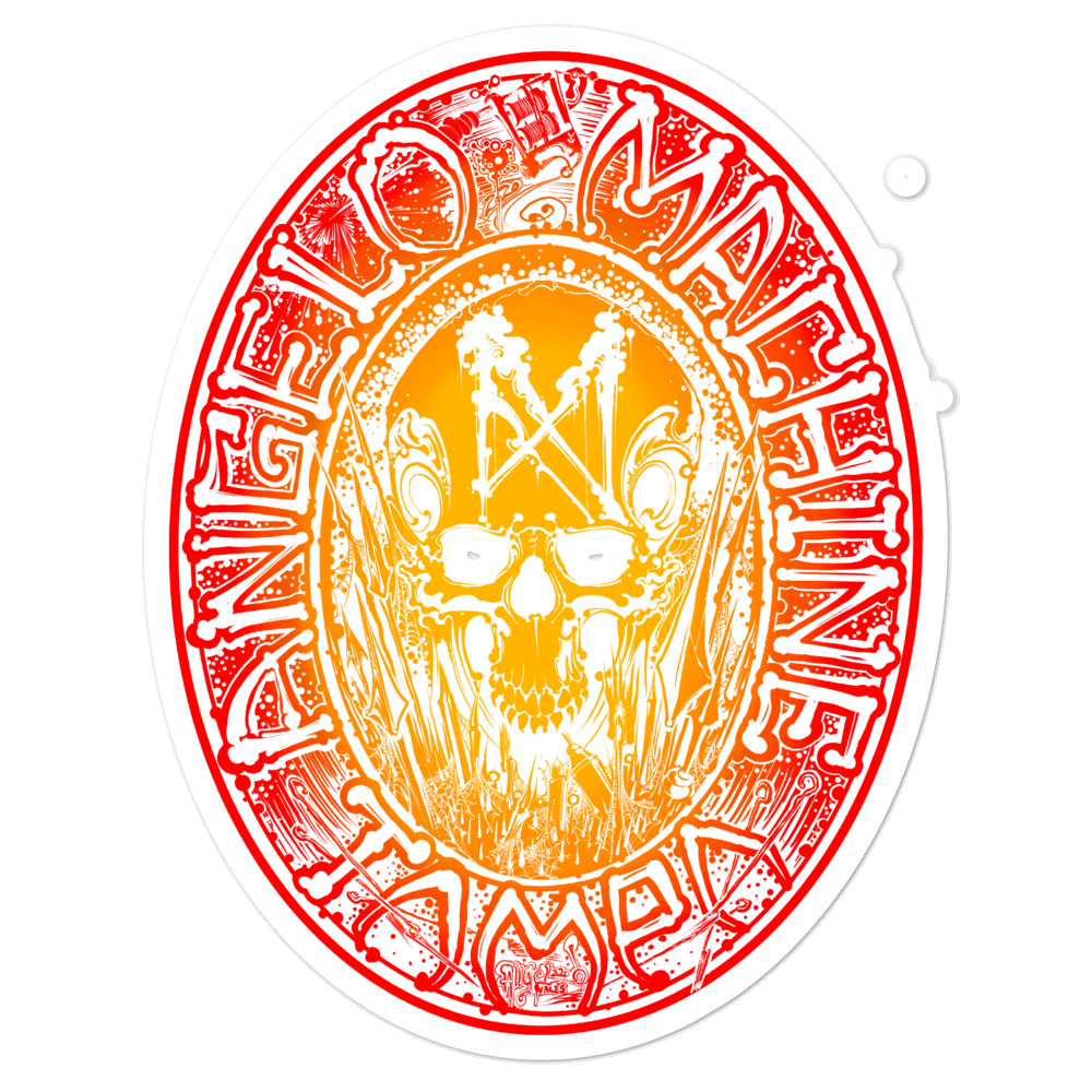 Angelo Machine family logo sticker