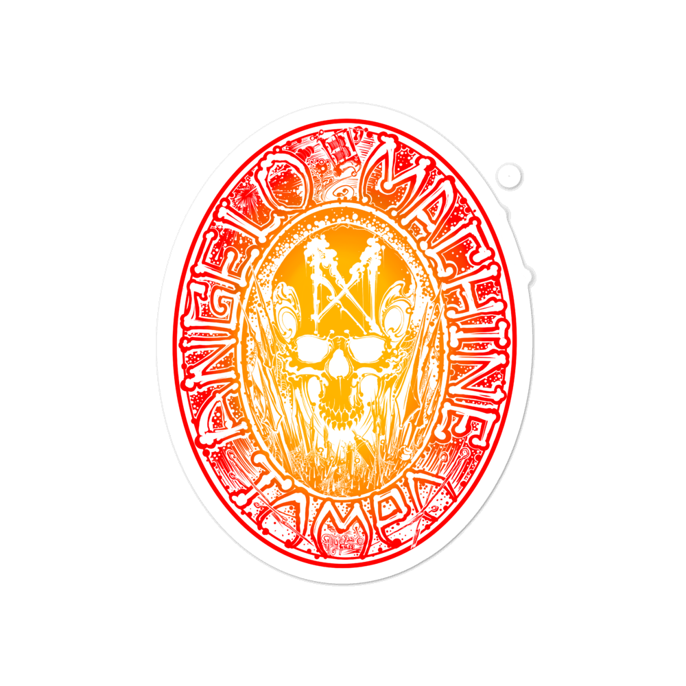 Angelo Machine family logo sticker