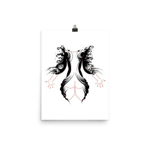 Angelo Machine - Black Wave - Archival Print